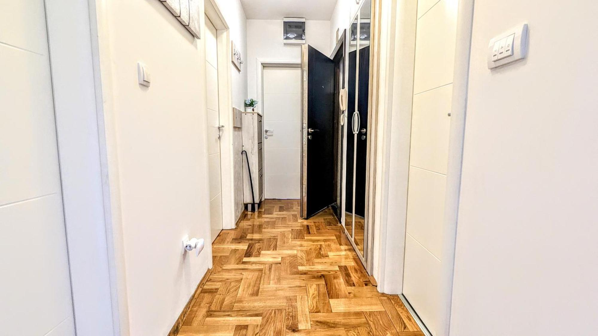 Apartment Spacious & Attractive 600m-7minuta Hoda Od Centra, Mogucnost Za Parking-apartmani-nsmilos *